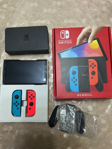 Nintendo switch oled - nintendo, rossa
