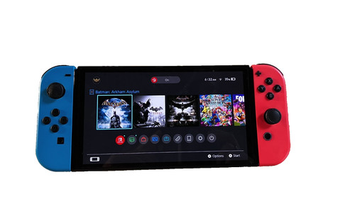 Nintendo switch oled black - nintendo,