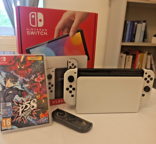 Nintendo switch oled bianca - ,