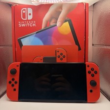Nintendo Switch Oled Mario Red