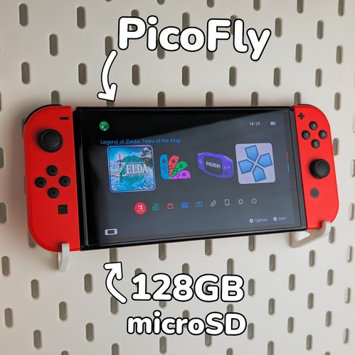 Switch oled custom 128gb - +, +
