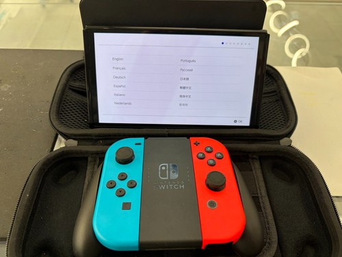 Console nintendo switch oled - console,