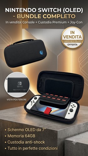 Nintendo switch modello oled - nintendo,