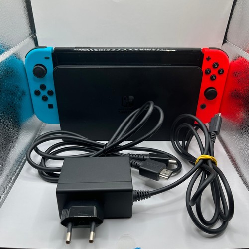 Nintendo switch oled - rosso, e