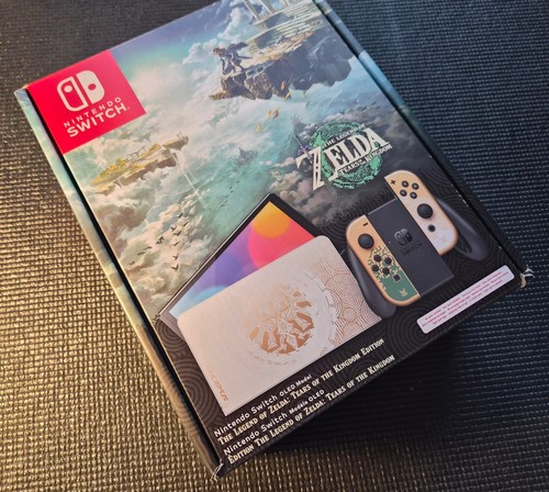 Nintendo switch oled - nintendo, zelda