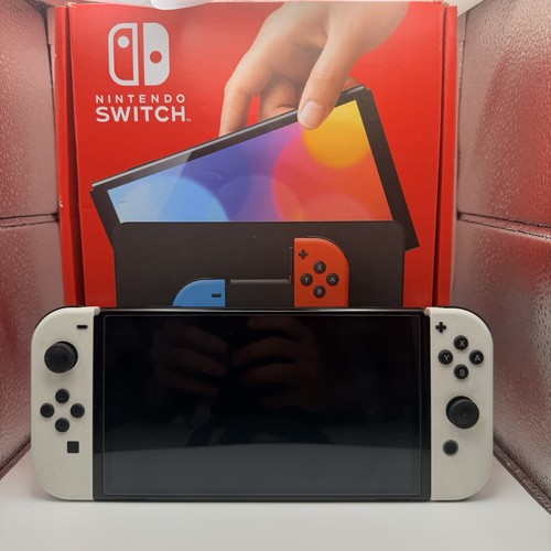 Nintendo switch oled - box, e